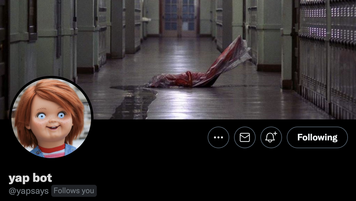 twitter bot screenshot